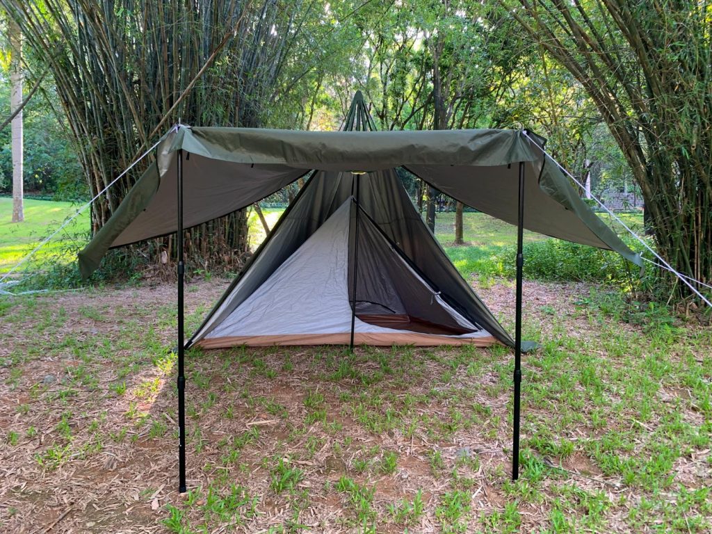 Pomoly HEX Tipi Hot Tent with Stove Jack