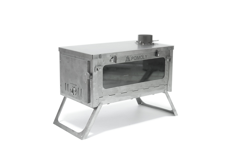 POMOLY T1 VISION Fastfold Titanium Wood Stove 20221220